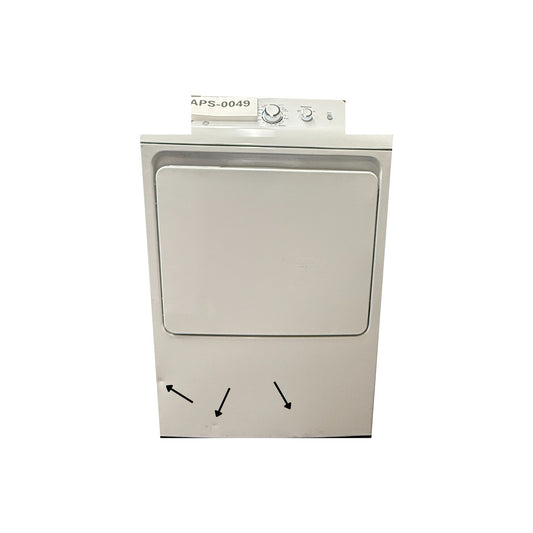 GE Washer + Dryer Set, White, 4.0 cu. ft. Top Load + 6.2 cu. ft. Dryer (GTW325ASWWW + GTX33EASKWW)