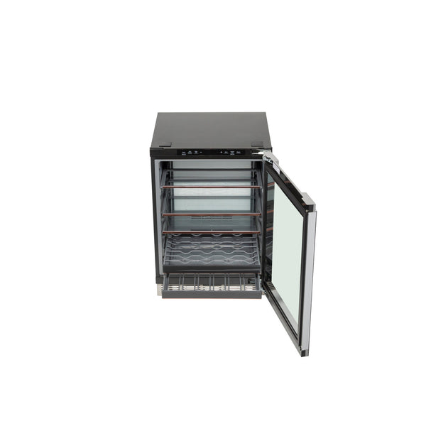 GE Café 5.1 cu. ft. Beverage Center, Stainless, Glass Door (CCR06BM2PS5)