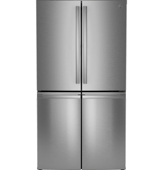 GE Profile 28.4 cu. ft. French Door Refrigerator, Stainless, Adjustable Shelves + LED Lighting (PAD28BYTFS)