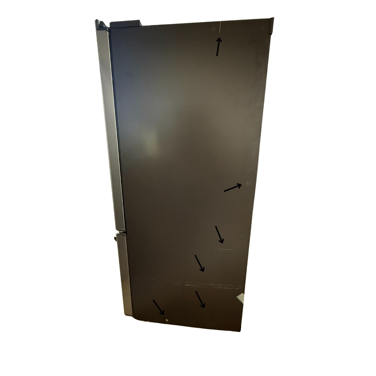 GE 27.7 cu. ft. French Door Refrigerator, Stainless, TwinChill™ + Internal Water/Ice (GFE28GYNFS)