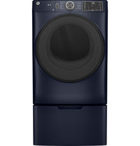 GE 7.8 cu ft Electric Dryer, Stainless, Sensor Dry + Wrinkle Care (GFD55ESPRRS)