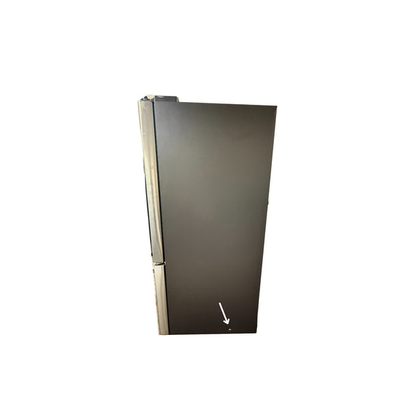 GE 27 cu. ft. French Door Refrigerator, Stainless Steel, Internal Water/Ice Dispenser (GNE27JYMFS)