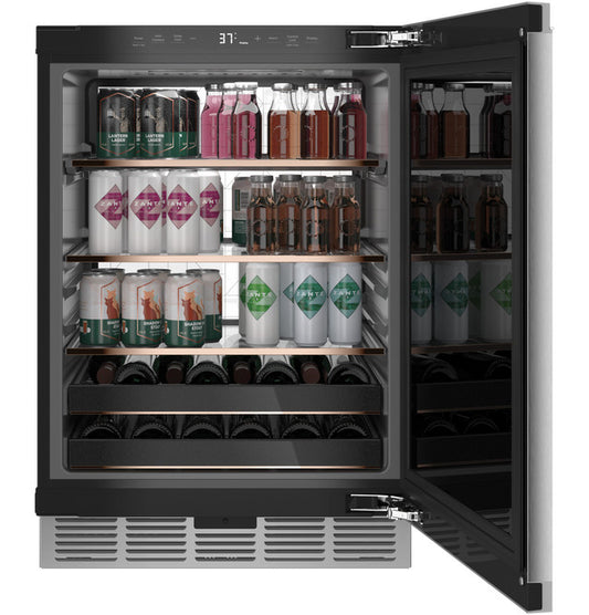 GE Café 5.1 cu. ft. Beverage Center, Stainless, Glass Door (CCR06BM2PS5)