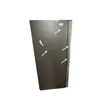 GE 27 cu. ft. French Door Refrigerator, Stainless Steel, Internal Water/Ice Dispenser (GNE27JYMFS)