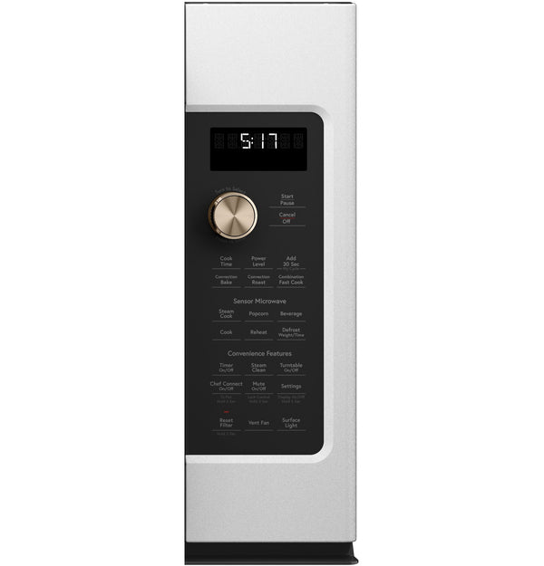 GE Café Over-the-Range Convection Microwave, 1.7 cu. ft., Air Fry + Sensor Cook (CVM517P4RW2)