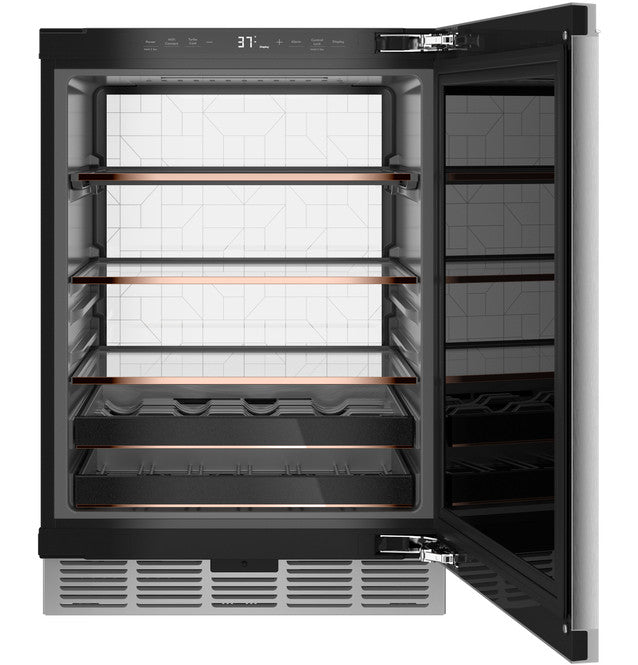 GE Café 5.1 cu. ft. Beverage Center, Stainless, Glass Door (CCR06BM2PS5)