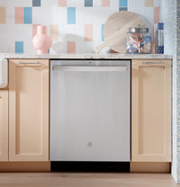 GE 24" Dishwasher, Stainless, Adjustable Racks, Quiet Operation (GDT650SYVFS) - Appliance Saver Store