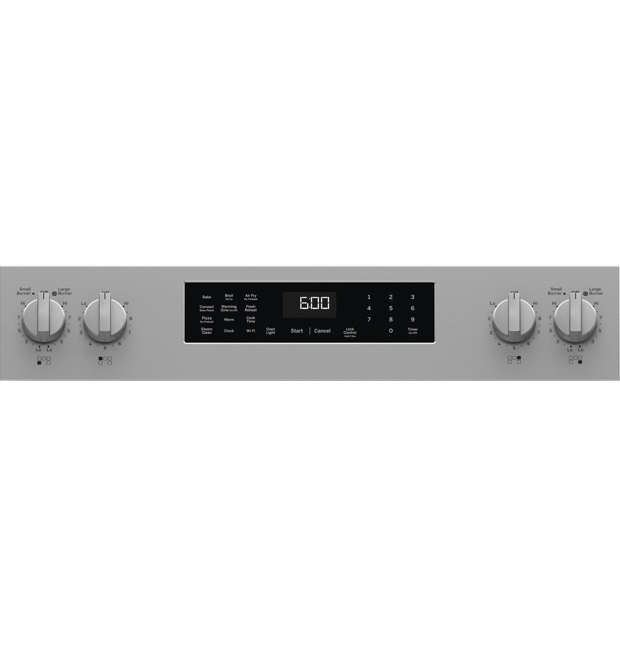 GE 30″ Gas Range, Stainless, Full Oven + Multi - Burners (GRF600AVSS) - Appliance Saver Store