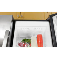 GE 25.3 cu. ft. Side-by-Side Refrigerator, Stainless, External Water/Ice Dispenser (GSS25GYPFS)