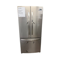 Frigidaire 17.6 cu ft French Door Refrigerator, Stainless, CrispSeal Crispers + EvenTemp Cooling (FRFG1723AV)