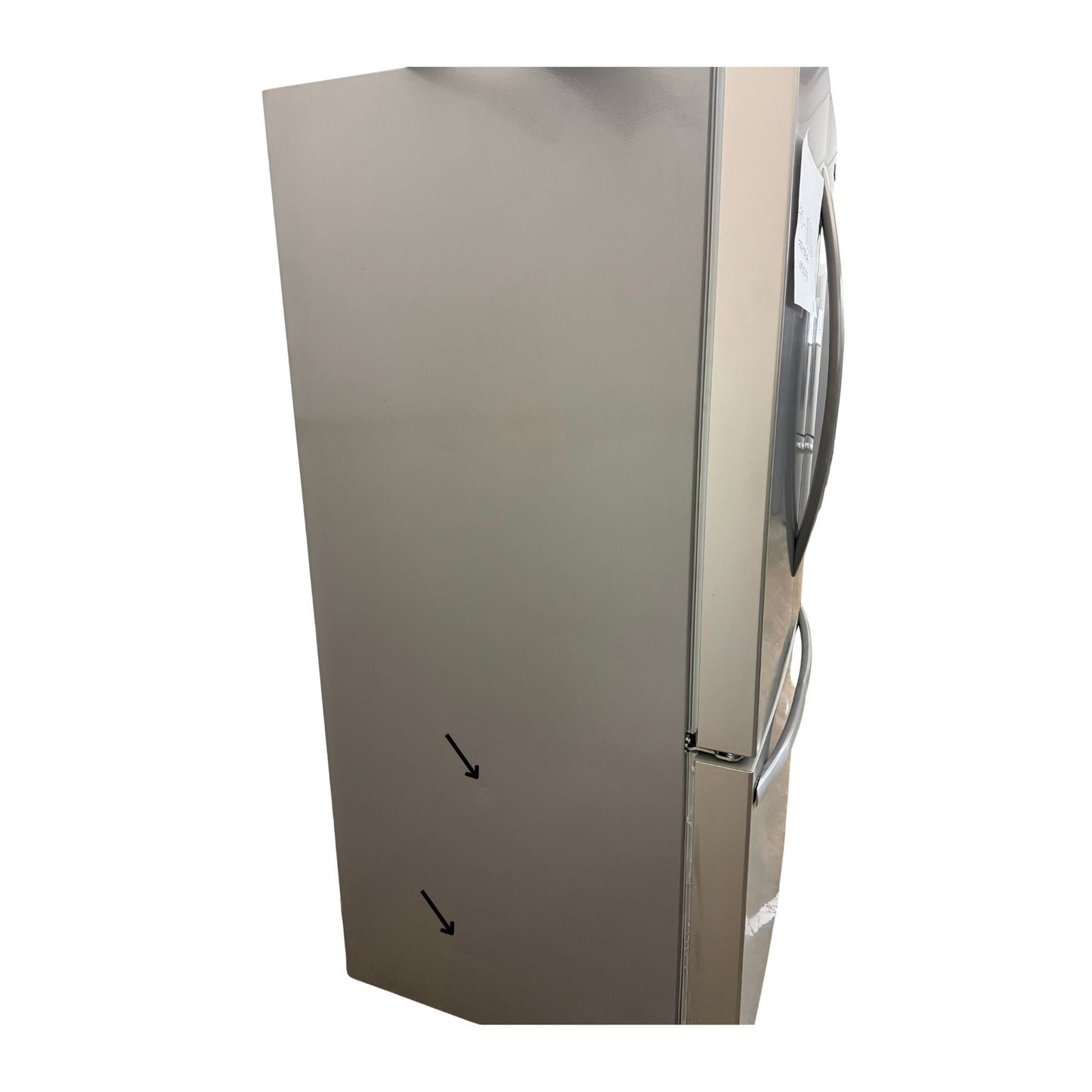 Frigidaire 28.8 cu ft French Door Refrigerator, Stainless, Full - Width Deli Drawer + LED Lighting (FRFN2813AF) - Appliance Saver Store