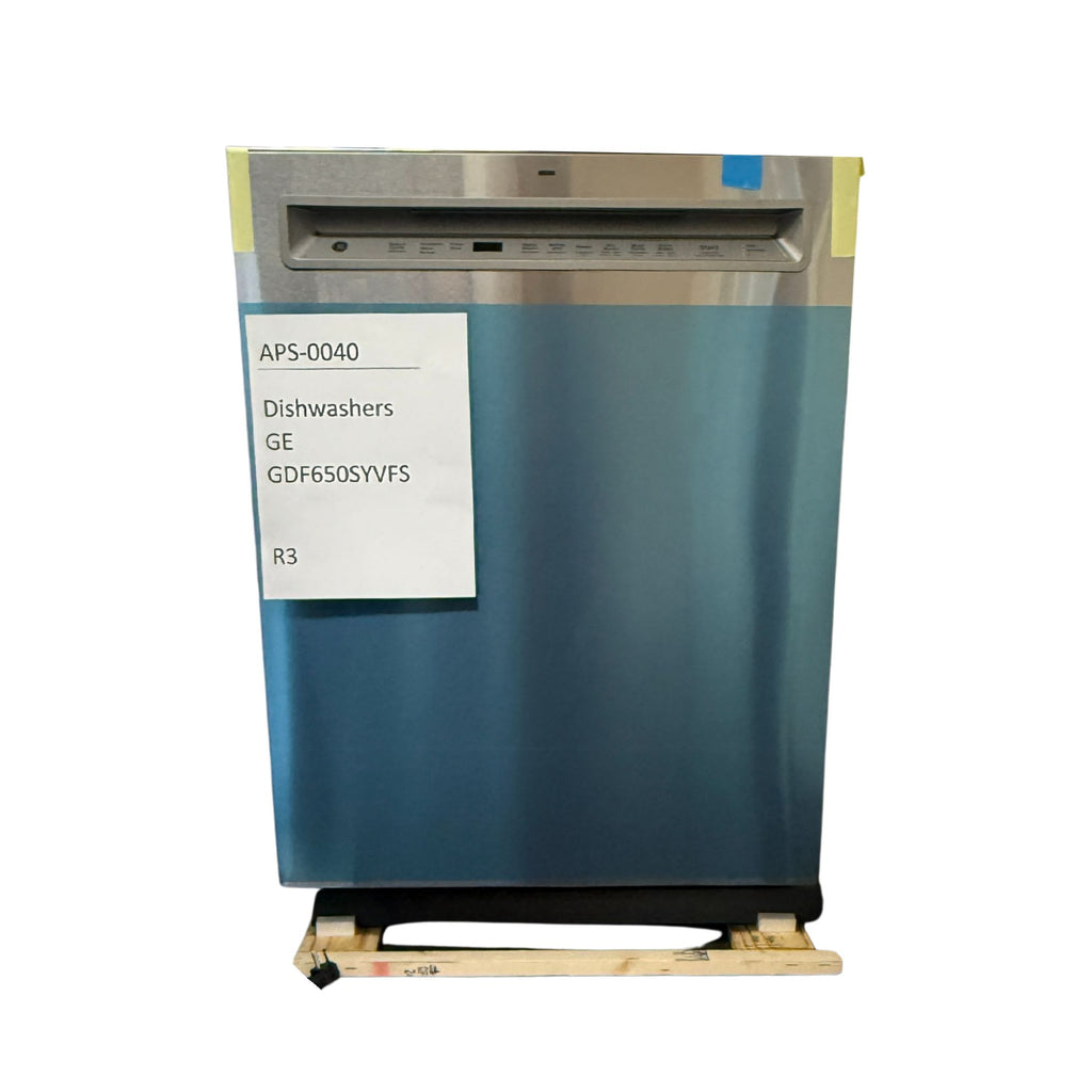 GE Dishwasher, Stainless, Quiet Operation, Adjustable Racks (GDF650SYVFS) - Appliance Saver Store