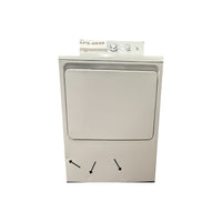 GE GTX33EASKWW Electric Dryer, 6.2 cu. ft., Auto Dry & Wrinkle Care (GTX33EASKWW)