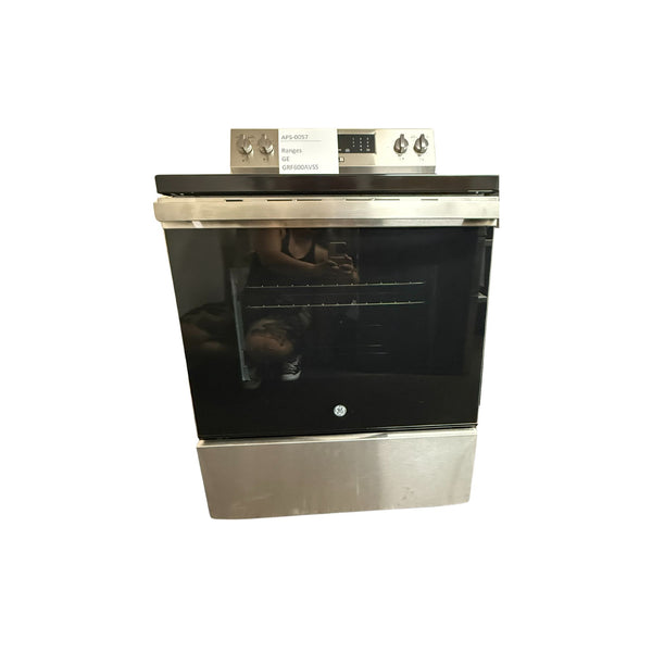 GE 30″ Gas Range, Stainless, Full Oven + Multi-Burners (GRF600AVSS)