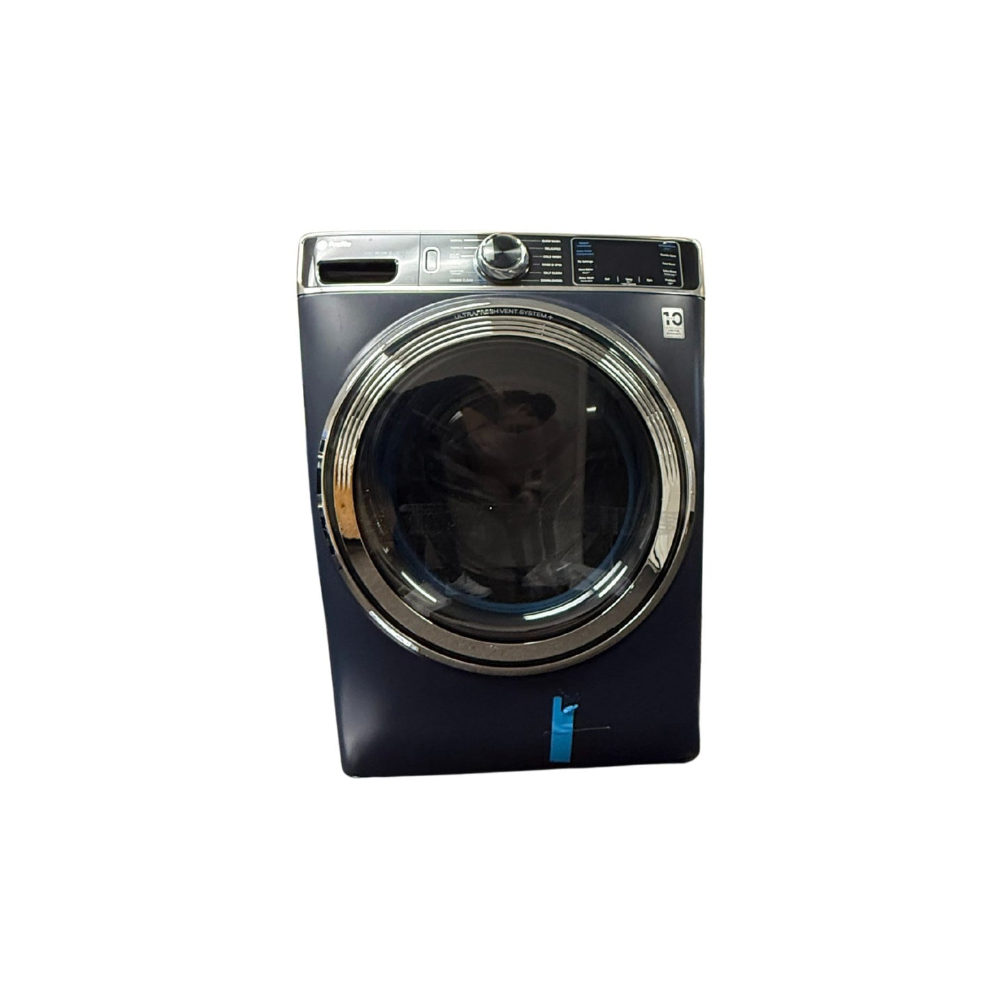 GE Profile 5.3 cu. ft. Front Load Washer, Sapphire Blue, UltraFresh Vent + SmartDispense (PFW870SPVRS) - Appliance Saver Store