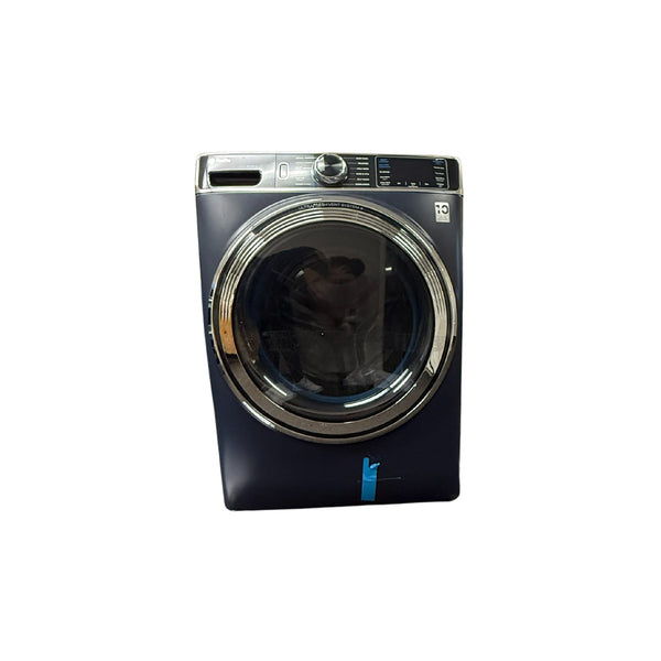 GE Profile 5.3 cu. ft. Front Load Washer, Sapphire Blue, UltraFresh Vent + SmartDispense (PFW870SPVRS) - Appliance Saver Store