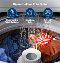 GE 4.0 cu. ft. Top Load Washer, White, Stainless Steel Tub + Multiple Wash Cycles (GTW325ASWWW) - Appliance Saver Store