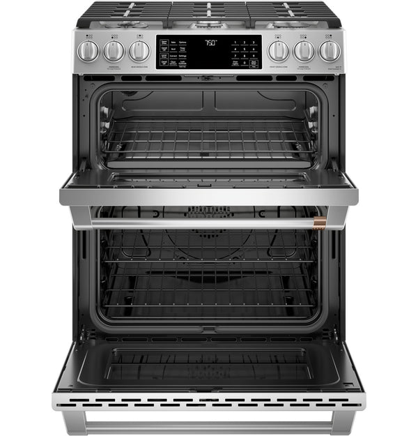 GE 30″ Gas Range, Stainless, Full Oven + Multi-Burners (GGF600AVSS)