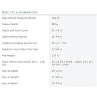 GE Café 30" Dual Fuel Range, Stainless, Double Oven + Convection (CGS750P2MS1)