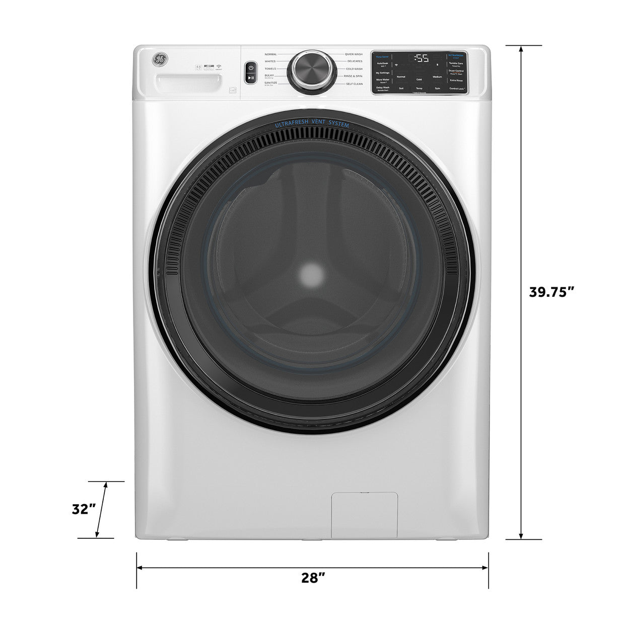 GE GFW510SCVWW 4.6 Cu Ft Front Load Washer – Repair / Parts