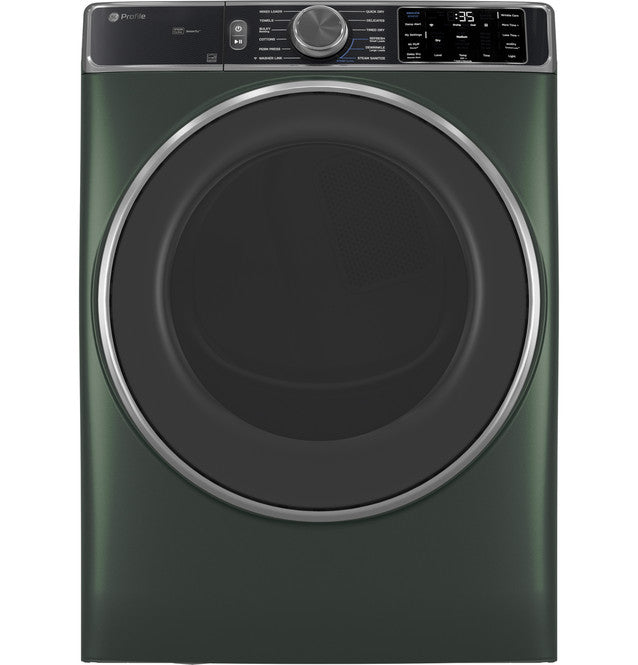 GE Profile 7.8 cu. ft. Electric Dryer, Stainless, Steam Refresh + WiFi (PFD95ESPWGN) FOR REPAIR OR PARTS
