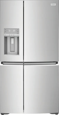 Frigidaire 21.5 cu ft 4-Door French Door Refrigerator, Stainless, Counter-Depth, External Water/Ice (GRQC2255BF)