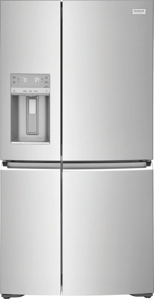 Frigidaire 21.5 cu ft 4-Door French Door Refrigerator, Stainless, Counter-Depth, External Water/Ice (GRQC2255BF)
