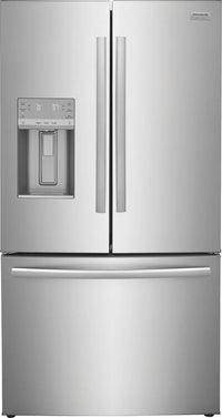 Frigidaire 22.6 cu ft French Door Refrigerator, Stainless, Ice Maker, Adjustable Shelves (GRFC2353AF) - Appliance Saver Store
