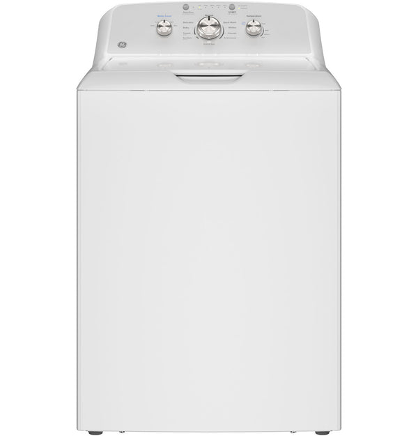 GE 4.3 cu. ft. Top Load Washer, White, Stainless Steel Tub + Multiple Wash Cycles (GTW385ASWWS) - Appliance Saver Store