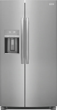 Frigidaire 22.3 cu ft Side-by-Side Refrigerator, Stainless, External Water/Ice Dispenser (GRSS2352AF)