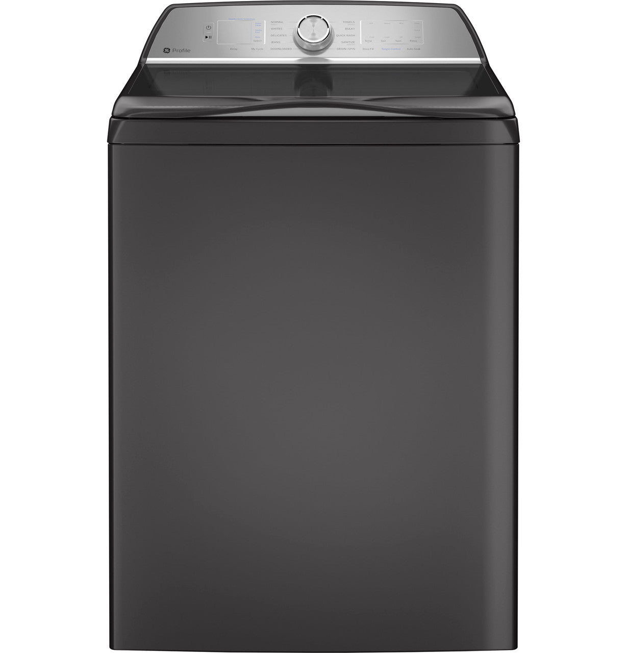 GE Profile 5.0 cu. ft. Top Load Washer, Diamond Gray, Smart Features + Deep Fill (PTW600BPRDG) - Appliance Saver Store