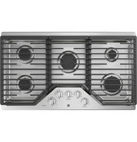 GE Profile 36" Built-In Gas Cooktop, Stainless, 5 Burners (PGP7036SLSS)