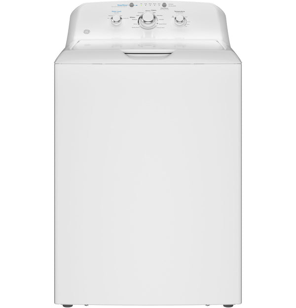 GE 4.0 cu. ft. Top Load Washer, White, Stainless Steel Tub + Multiple Wash Cycles (GTW325ASWWW) - Appliance Saver Store