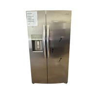 Frigidaire 25.6 cu ft Side-by-Side Refrigerator, Stainless, External Water/Ice Dispenser (GRSS2652AF)