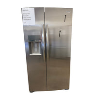 Frigidaire 22.3 cu ft Side - by - Side Refrigerator, Stainless, External Water/Ice Dispenser (GRSC2352AF) - Appliance Saver Store