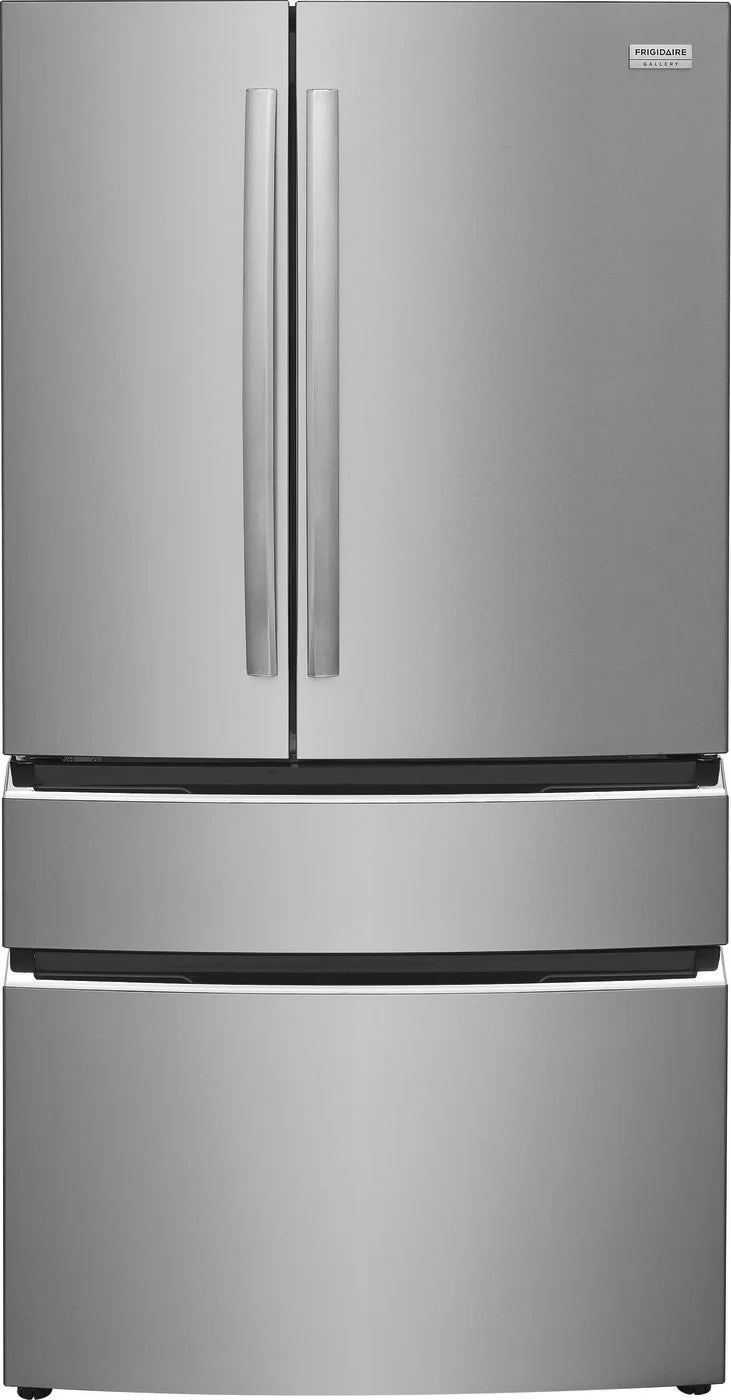 Frigidaire 22 cu ft French Door Refrigerator, Stainless, Counter-Depth Look, Pantry Drawer (GRMG2272CF)