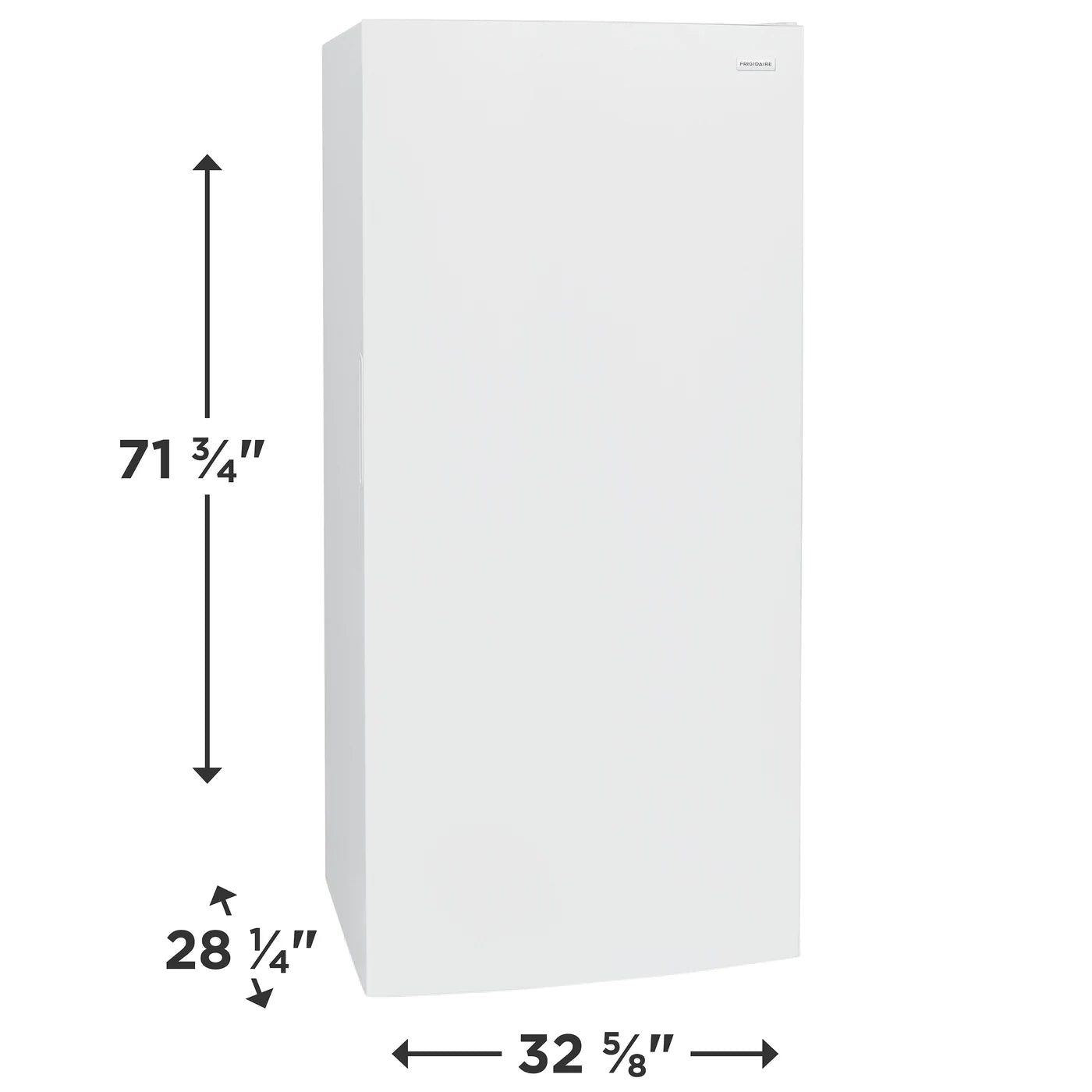 Frigidaire 20 cu ft Upright Freezer, White, Frost-Free with LED Lighting (FFUE2022AW)