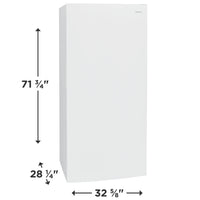 Frigidaire 20 cu ft Upright Freezer, White, Frost-Free with LED Lighting (FFUE2022AW)