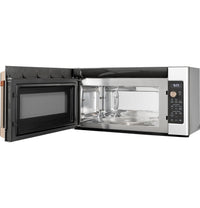 GE Café Over-the-Range Convection Microwave, 1.7 cu. ft., Air Fry + Sensor Cook (CVM517P4RW2)