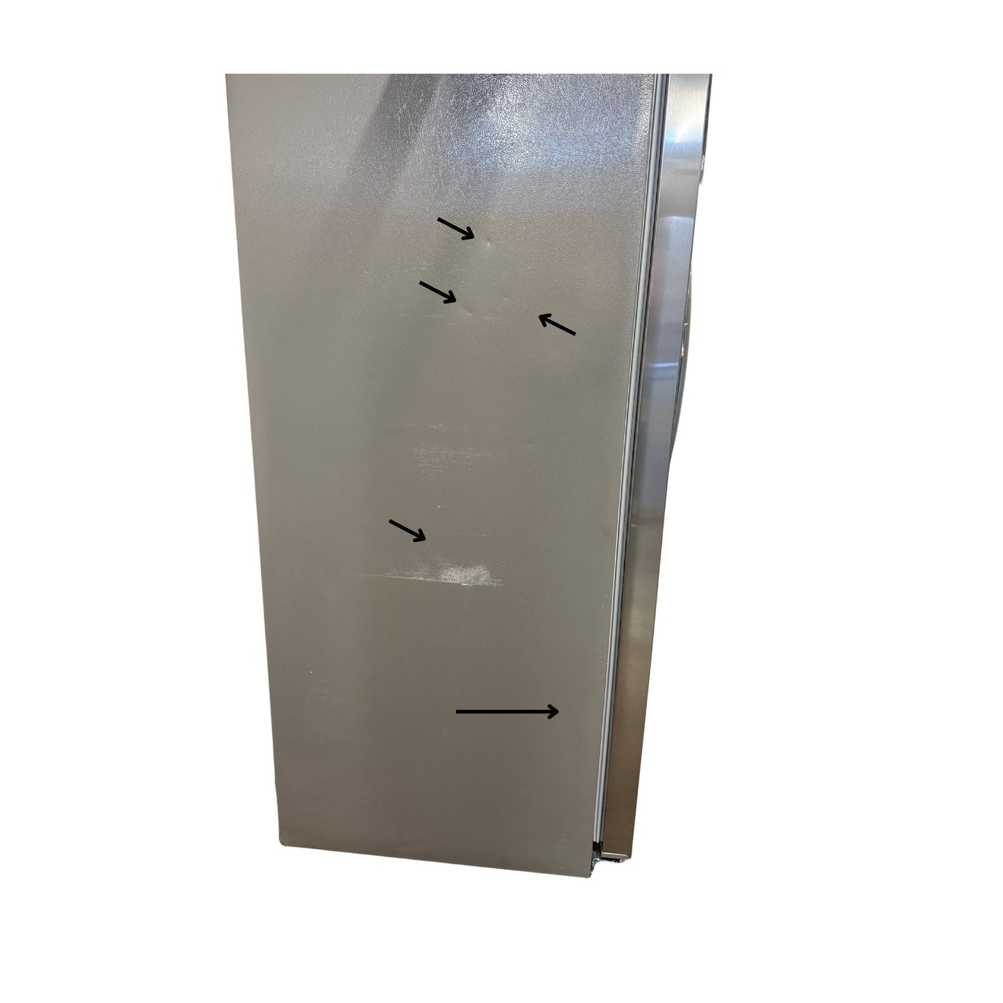 Frigidaire 26 cu ft Side-by-Side Refrigerator, Stainless, External Water/Ice Dispenser (GRSN2620AF)