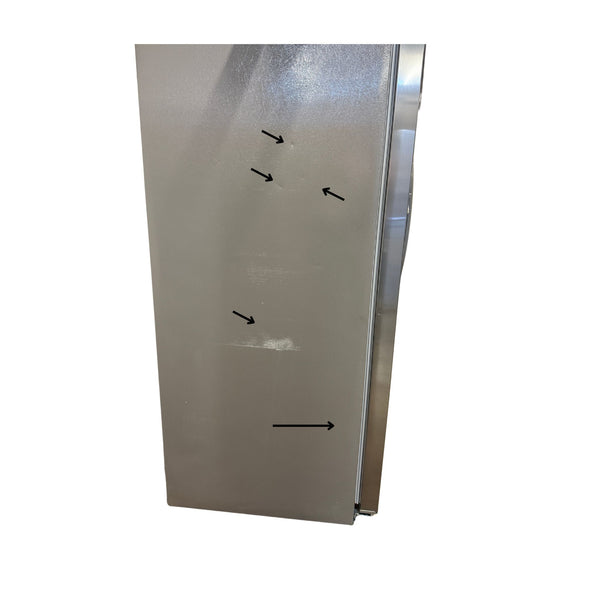 Frigidaire 26 cu ft Side-by-Side Refrigerator, Stainless, External Water/Ice Dispenser (GRSN2620AF)