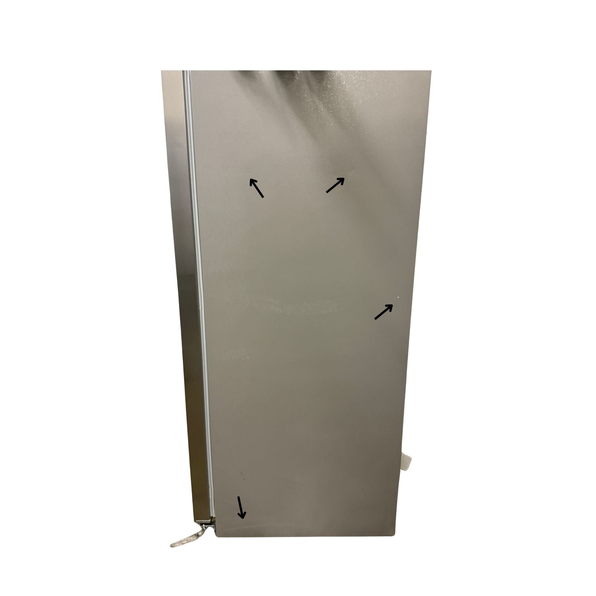 Frigidaire 26 cu ft Side - by - Side Refrigerator, Stainless, External Water/Ice Dispenser (GRSN2620AF) - Appliance Saver Store