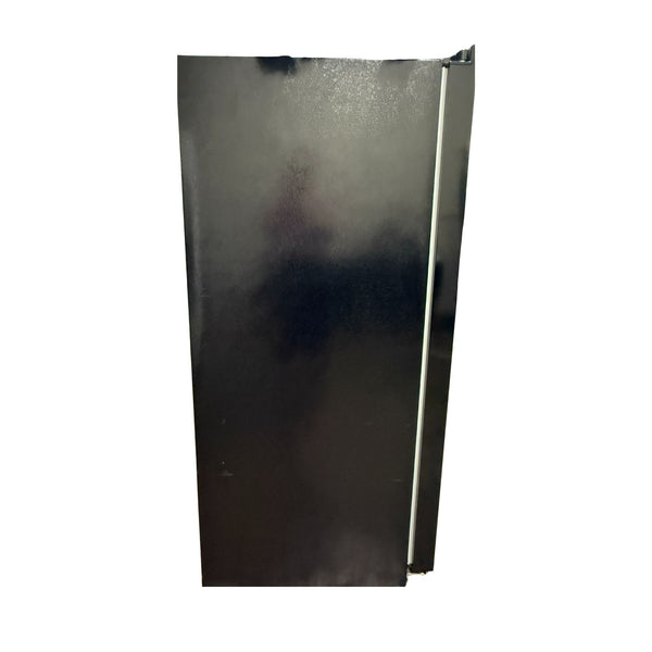 Frigidaire 25.6 cu ft Side - by - Side Refrigerator, Black, External Water/Ice Dispenser (FRSS2623AB) - Appliance Saver Store
