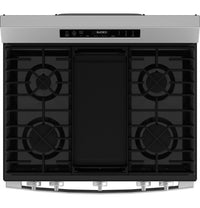 GE 30″ Gas Range, Stainless, Full Oven + Multi-Burners (GGF600AVSS)