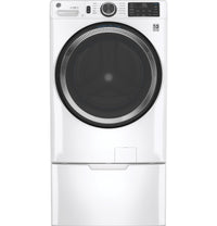 GE 4.8 cu. ft. Front Load Washer, White, UltraFresh Vent + SmartHQ WiFi (GFW550SSNWW) - Appliance Saver Store