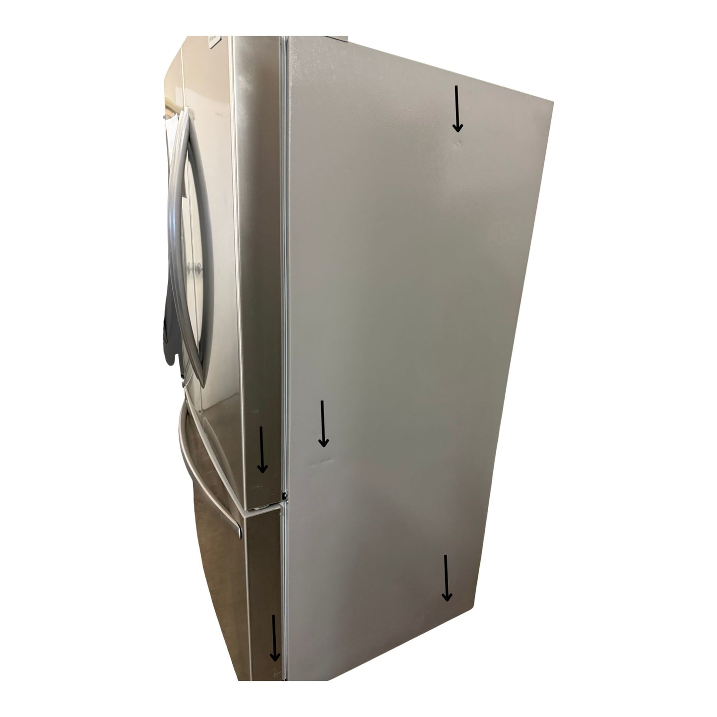 Frigidaire 28.8 cu ft French Door Refrigerator, Stainless, Full-Width Deli Drawer + LED Lighting (FRFN2813AF)