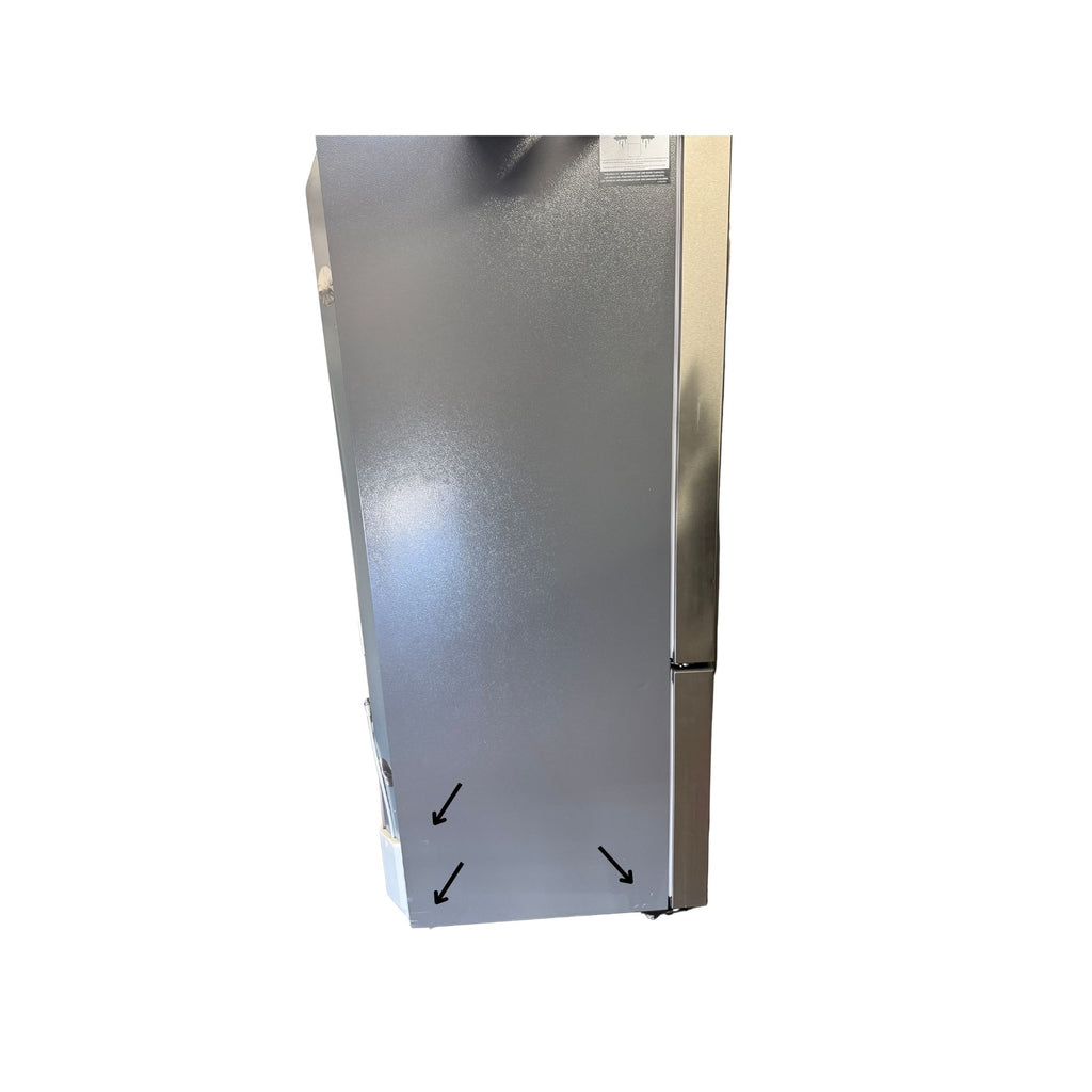 Frigidaire 20 cu ft French Door Refrigerator, Stainless, Slim 30″ Width, LED Lighting (GRFN2023AF)