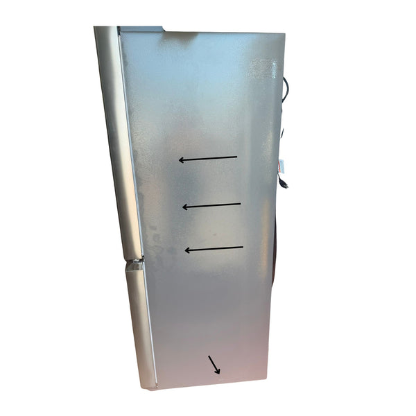 Frigidaire 21.5 cu ft 4-Door French Door Refrigerator, Stainless, Counter-Depth, External Water/Ice (GRQC2255BF)