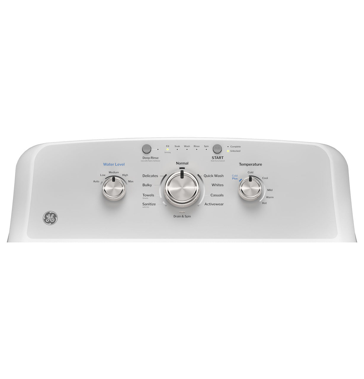 GE 4.3 cu. ft. Top Load Washer, White, Stainless Steel Tub + Multiple Wash Cycles (GTW385ASWWS) - Appliance Saver Store