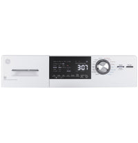 GE 2.4 cu. ft. Front Load Washer/Dryer Combo, White, Ventless Drying + LED Display (GFQ14ESSNWW)